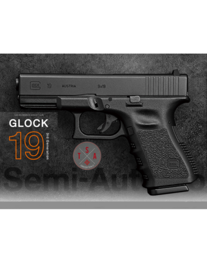 Glock 19 Generazione 3 BK